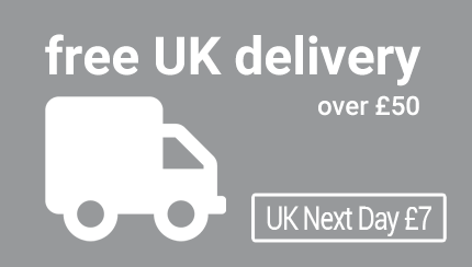 Free UK Delivery for Orders over £50