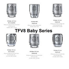 Smok TFV8 Baby Tank Coils X4