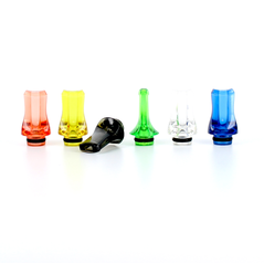 Acrylic Flat Mouth 510 Drip Tips