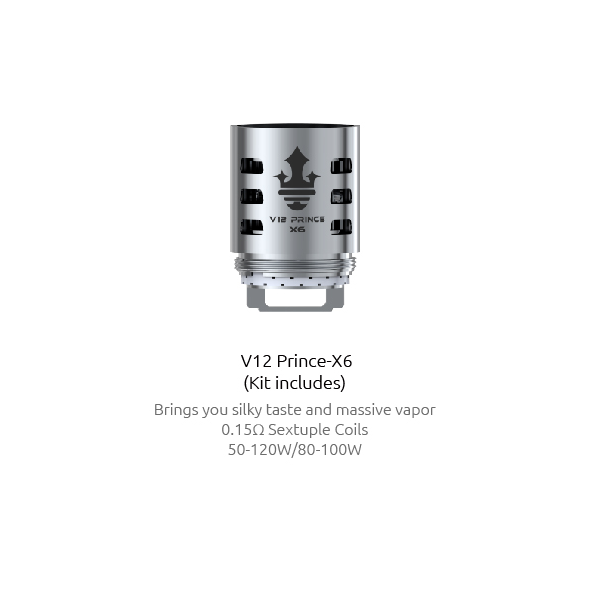 Smok TFV12 Prince Tank Coil X6