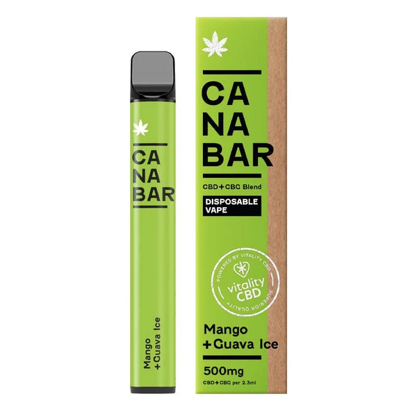 Vitality CBD - Canabar Disposable CBD+CBG 500mg