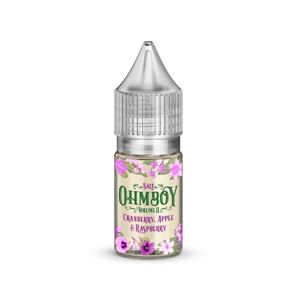 Ohm Boy Volume II Salts - Cranberry, Apple & Raspberry