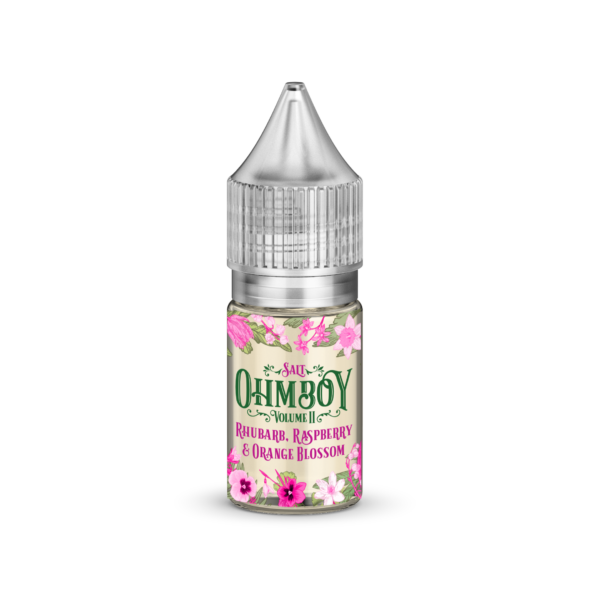 Ohm Boy Volume II Salts - Rhubarb, Raspberry & Orange Blossom