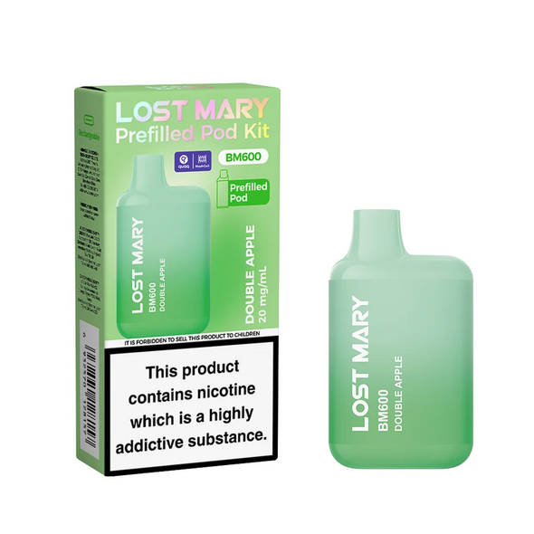 Lost Mary BM600 Prefilled Pod Kit - Double Apple